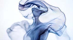 Research Abstract blue wave